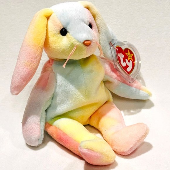 Ty Beanie Baby "Hippie" Vintage 1999 - New w/All Tags and Heart Protector - Picture 2 of 12